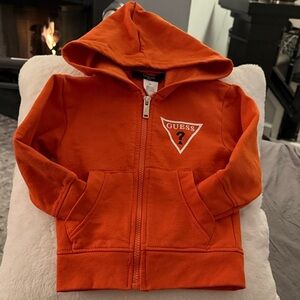 GUESS Kids Vibrant Orange Hoodie